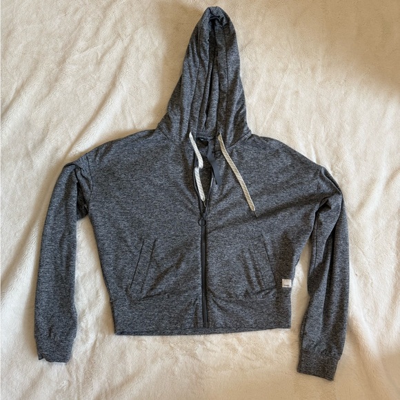 Vuori Gray Zip-Up Hoodie - Picture 5 of 7